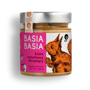 Masło orzechowe chrupiące - Alpi - Basia Basia, 210g