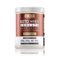 Keto izolat białka z olejem MCT francuska wanilia - Keto Whey Isolate French Vanilla - BeKeto, 300g - przód