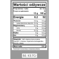 Keto kawa z olejem MCT i organiczną ashwagandhą - Supreme Coffee - BeKeto, 250g - etykieta