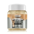 Keto krem migdał i wanilia z olejem MCT - Keto Cream Almond &amp; Vanilla - BeKeto - 250g - przód