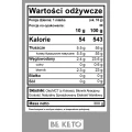 Olej MCT w proszku francuska wanilia - MCT Oil Powder French Vanilla - BeKeto, 300g - etykieta