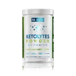 Keto elektrolity w proszku z witaminą D świeża limonka - Ketolytes Powder + Vitamin D Fresh Lime - BeKeto, 200g