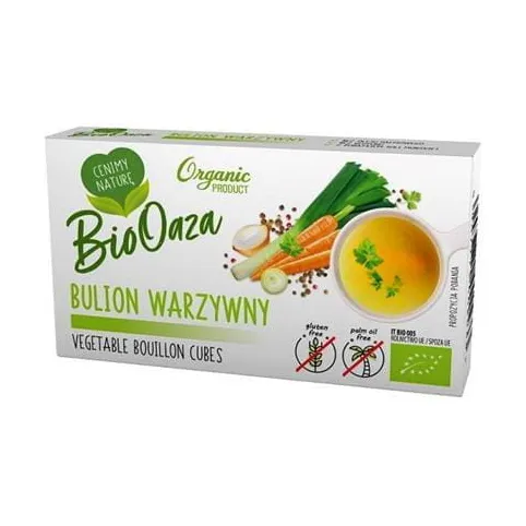 BIO Bulion warzywny - BioOaza, 66g - przód