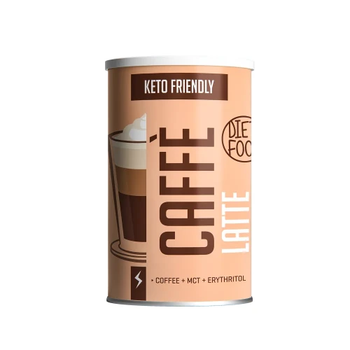 Kawa latte - Keto Friendly - Diet Food, 300g - przód