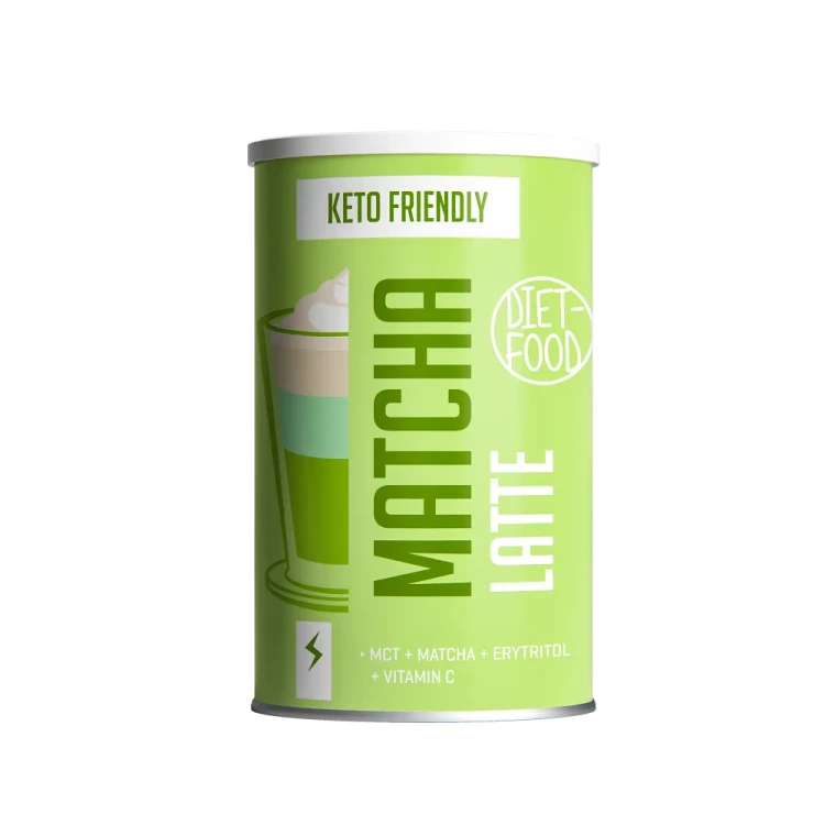 Matcha latte - Keto Friendly - Diet Food, 300g - przód