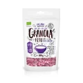 Keto granola z czarną porzeczką - BIO - Diet Food, 200g - przód