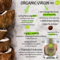 Olej kokosowy virgin tłoczony na zimno, nierafinowany - BIO - Coco Farm, 260ml - virgin