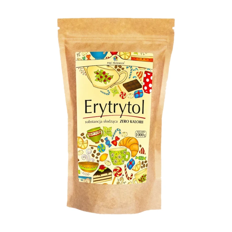 Erytrytol, erytrol - Pięć Przemian, 1000g, 1kg - przód