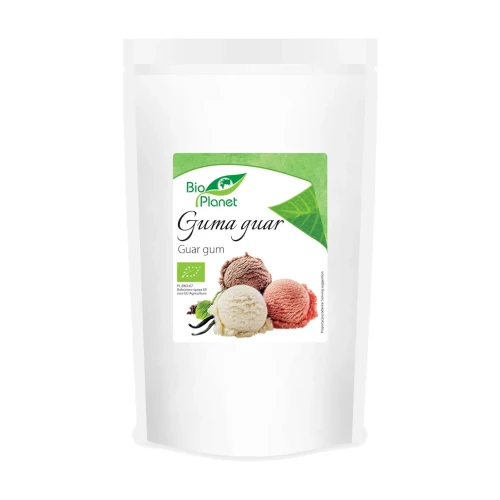 Guma guar - BIO - Bio Planet, 200g - przód