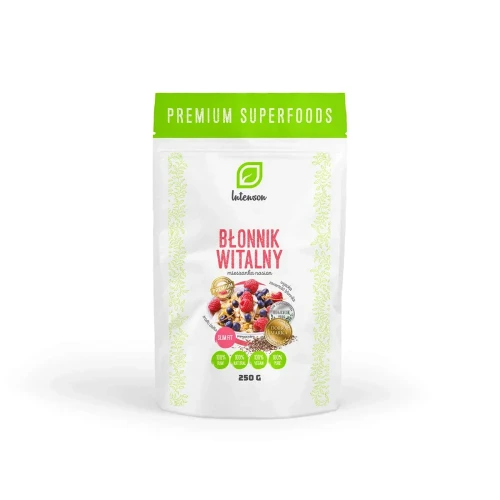 Błonnik witalny - mieszanka nasion - Intenson, 250g - przód