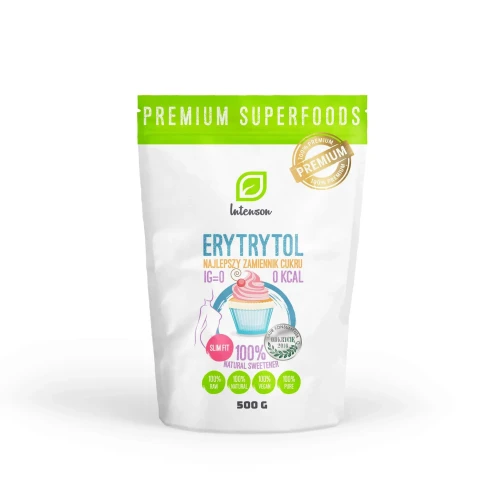 Erytrytol (erytrol) - Intenson, 500g - przód