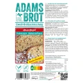 Dunkel - mieszanka do wypieku niskowęglowodanowego ciemnego chleba - Adams Brot, 250g - etykieta