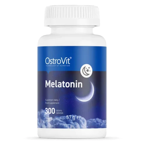 Melatonina - OstroVit, 300 tabletek - przód