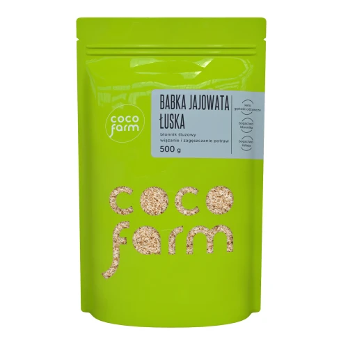 Łuska babki jajowatej - Coco Farm, 500g - przód