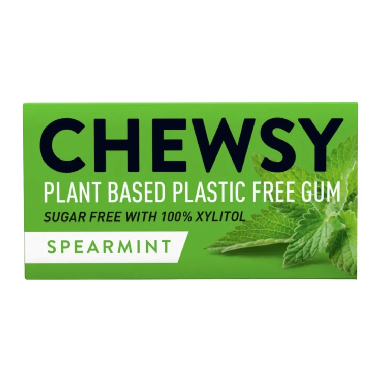 Gumy do żucia o smaku miętowym z ksylitolem - 10 sztuk - Chewsy, 15g - przód