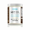 Olej MCT w proszku kokos i biała czekolada - MCT Oil Powder Tropical Coconut + White Chocolate - BeKeto, 300g - przód