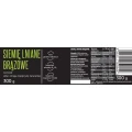 Siemię lniane brązowe - Coco Farm, 300g - etykieta