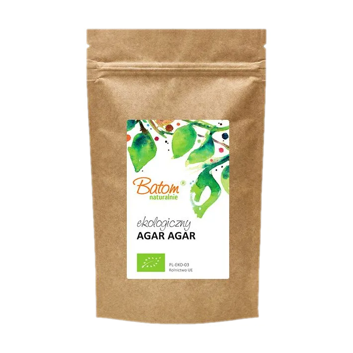 Agar-agar - BIO - Batom, 60g - przód