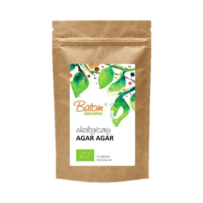 Agar-agar - BIO - Batom, 20g - przód
