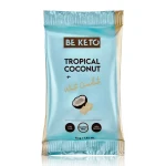Keto baton - kokos i biała czekolada - Tropical Coconut + White Chocolate - BeKeto, 40g