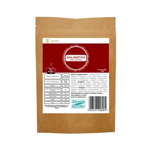 Galaretka bez cukru o smaku wiśniowym - Sansei, 35g