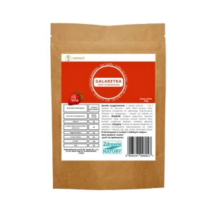 Galaretka bez cukru o smaku truskawkowym - Sansei, 35g