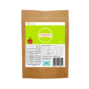 Galaretka bez cukru o smaku jabłkowym - Sansei, 35g