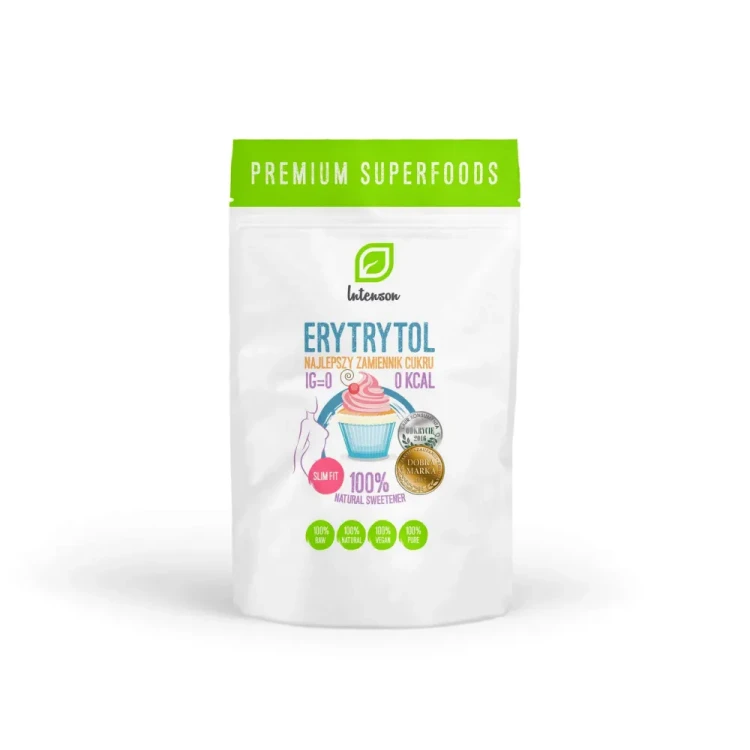 Erytrytol (erytrol) - Intenson, 250g - przód
