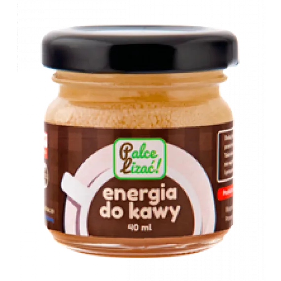 Energia do kawy - Palce Lizać, 40ml - przód