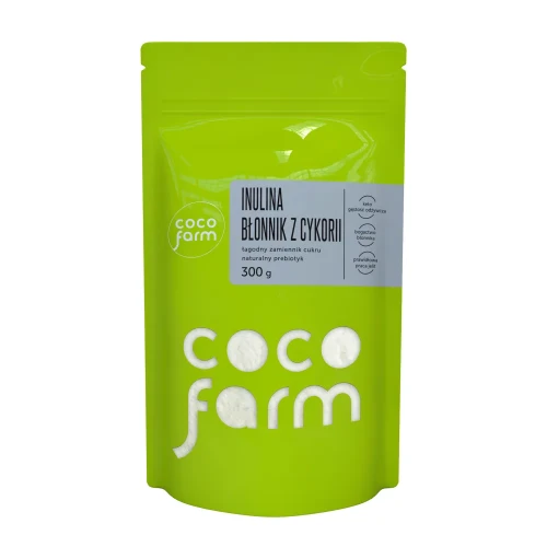 Inulina z cykorii - Coco Farm, 300g - przód