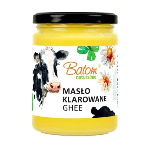 Masło klarowane ghee - Batom, 500ml - przód