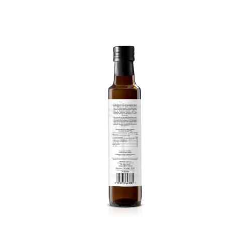 Olej kokosowy MCT C8 w szklanej butelce - BIO - Diet Food, 250ml - tył