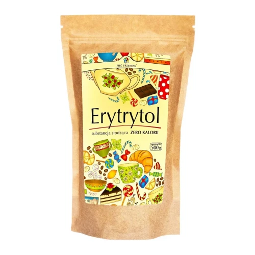 Erytrytol, erytrol - Pięć Przemian, 500g - przód