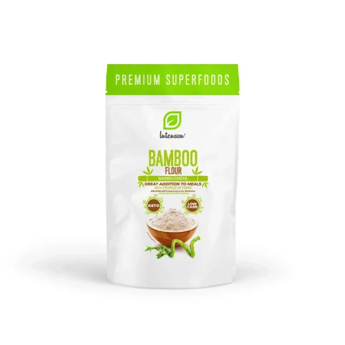Błonnik bambusowy, mąka bambusowa - Intenson, 500g - przód