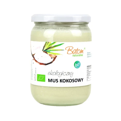 Mus kokosowy - BIO - Batom, 500g - przód