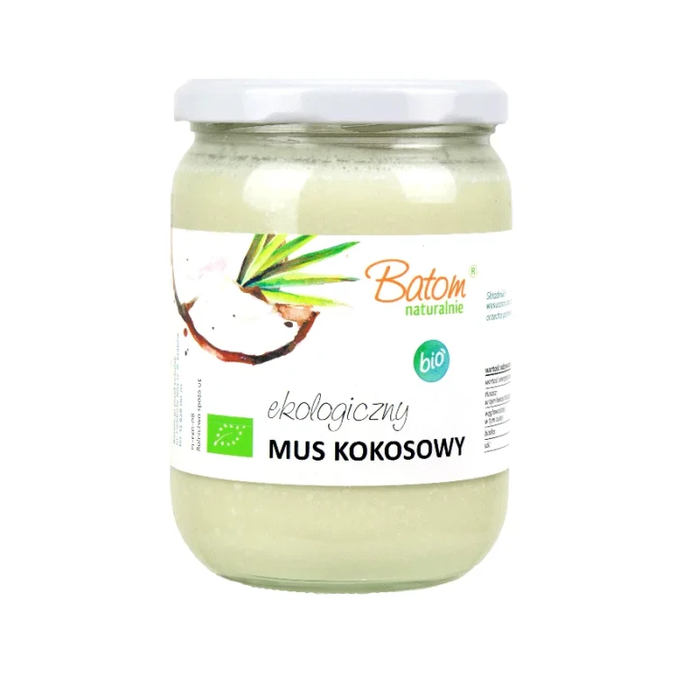 Mus kokosowy - BIO - Batom, 500g - przód