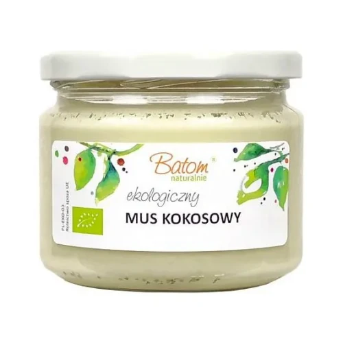 Mus kokosowy - BIO - Batom, 250g - przód