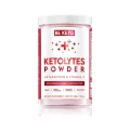 Keto elektrolity w proszku truskawka-wiśnia - Ketolytes Powder Strawberry-Cherry - BeKeto, 200g - przód