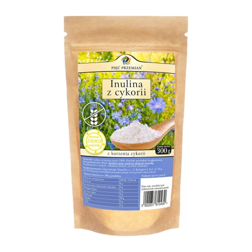Inulina z cykorii - Pięć Przemian, 300g - przód