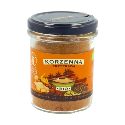Przyprawa korzenna - BIO - Pięć Przemian, 60g - przód