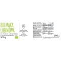 Mąka łubinowa - BIO - Coco Farm, 500g - etykieta