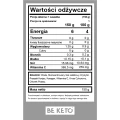 Keto cukierki toffi - Candy Soft &amp; Chewy - BeKeto, 70g - etykieta