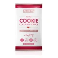 Keto ciastko biała czekolada i malina - Keto Cookie White Chocolate Covered + Raspberry - BeKeto, 40g - przód