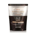 Kawa rozpuszczalna - Brain Fuel (Vegan MCT Oil & Lion’s Mane) - francuska wanilia - BeKeto, 250g