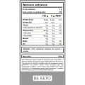 Erytrytol puder, erytrol - BIO - No 1 Keto Sweetener - BeKeto, 500g - etykieta