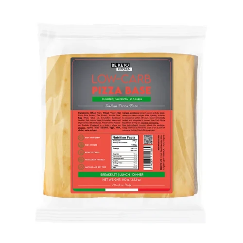 Włoski keto spód do pizzy - BeKeto, 100g - przód