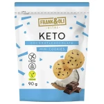 Mini keto ciasteczka kokosowe z czekoladą bez cukru 90g Frank&Oli