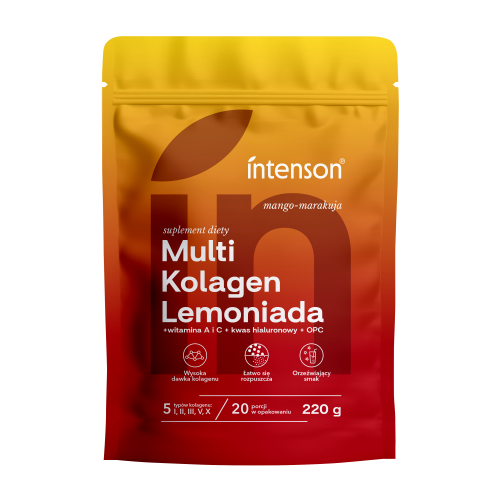 multi kolagen mango marakuja 220g przód.png