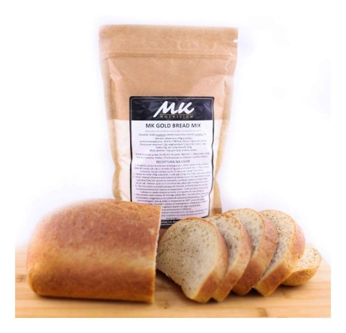 Niskowęglowodanowa mieszanka chlebowa - Gold Bread Mix, 600g przód